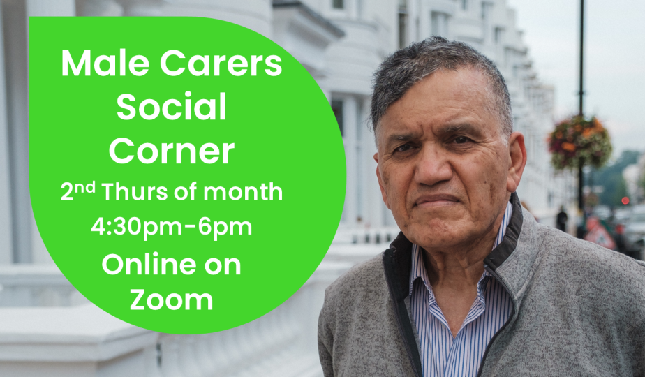 Male Carers Social Corner (online) Event